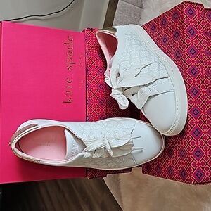 Kate Spade White Tennis Shoe Size 8